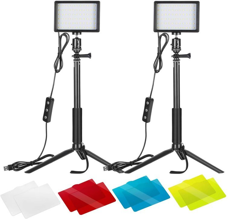 Neewer LED Lights with Adjustable Tripod Stand