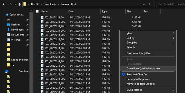 Create a Video Time-lapse from an Image Sequence in Premiere Pro - Batch Rename PC Powershell