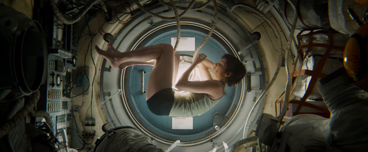 Scene from Gravity