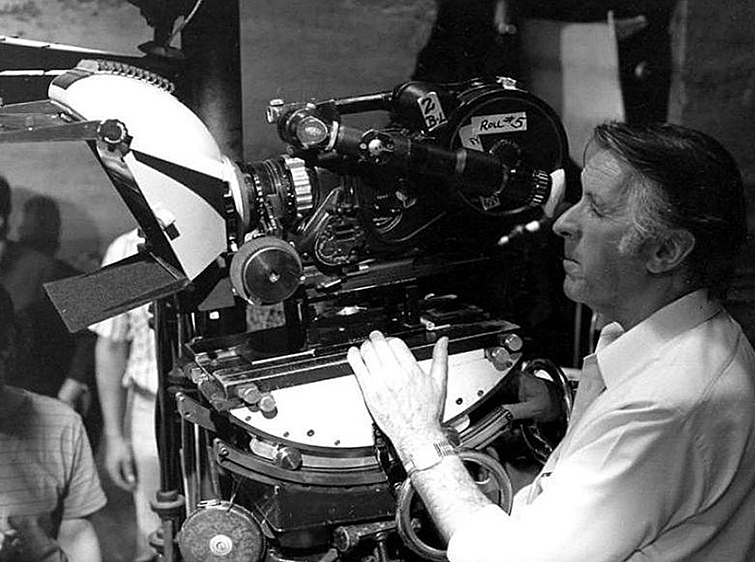 Freddie Francis Filming Elephant Man