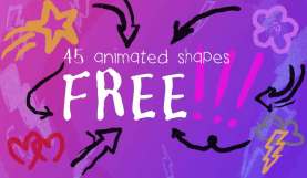 45 FREE Hand-Drawn Animated Shapes and Symbols