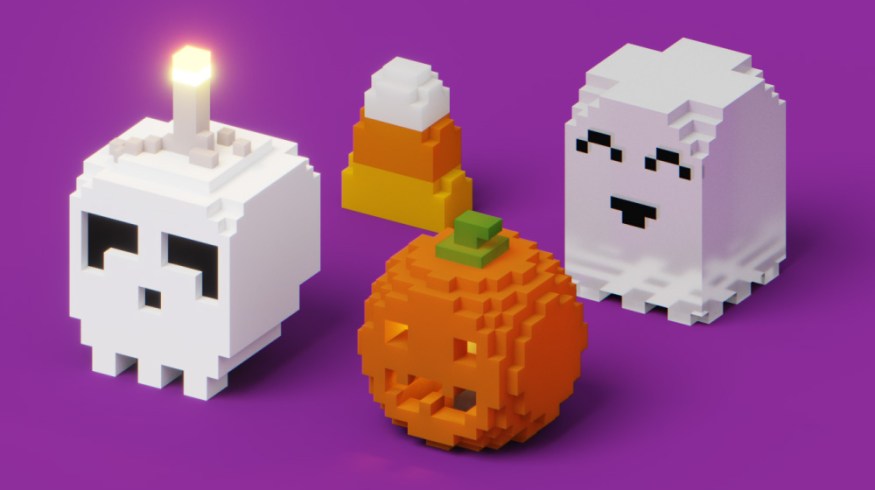 Create Halloween Voxel Art with MagicaVoxel: FREE Models Included