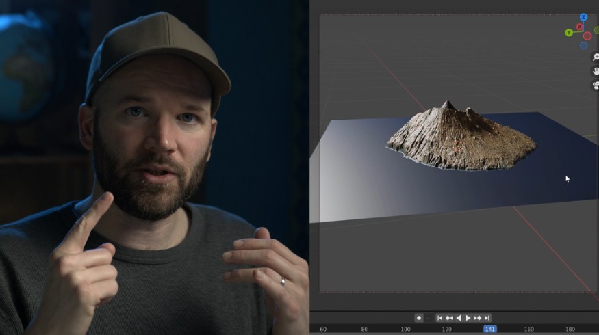 How to Create Real 3D Terrain in Blender (Without Plugins)