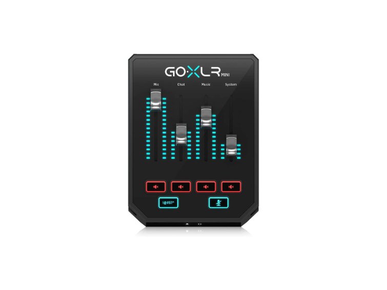 Screenshot of the Goxlr Mini