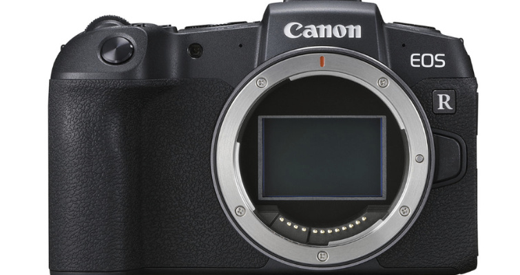 Image of the Canon EOS RP mirrorless camera