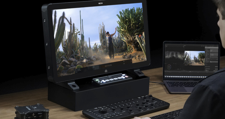 Screeshot of the ATOMOS NEON monitor