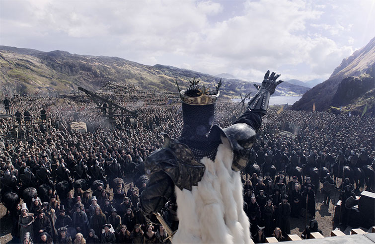 Scene from the movie King Arthur: Legend of the Sword