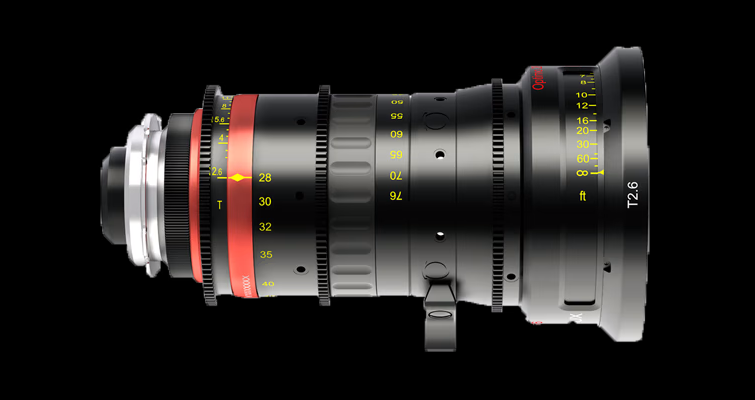 The Angenieux Optimo 28-76mm f/2.4 lens