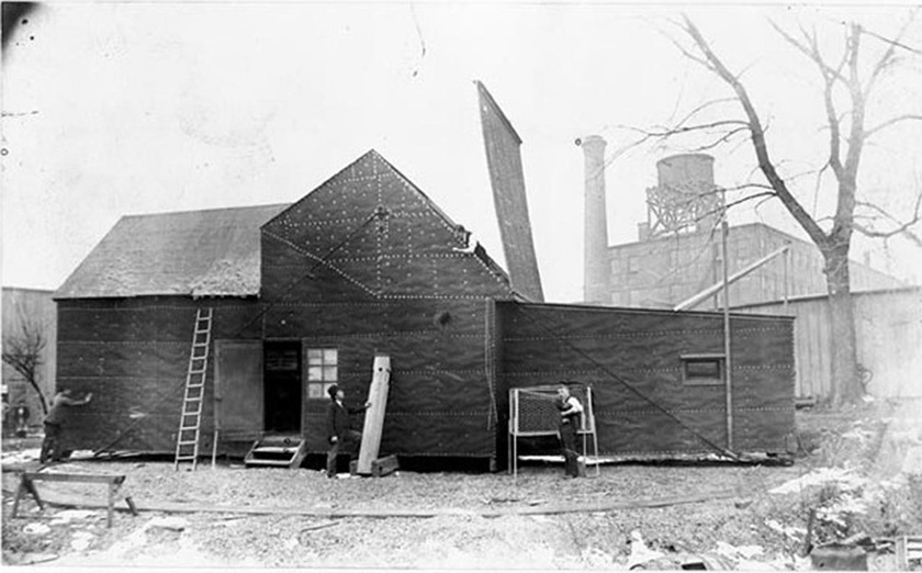 Thomas Edison's Black Maria production studio