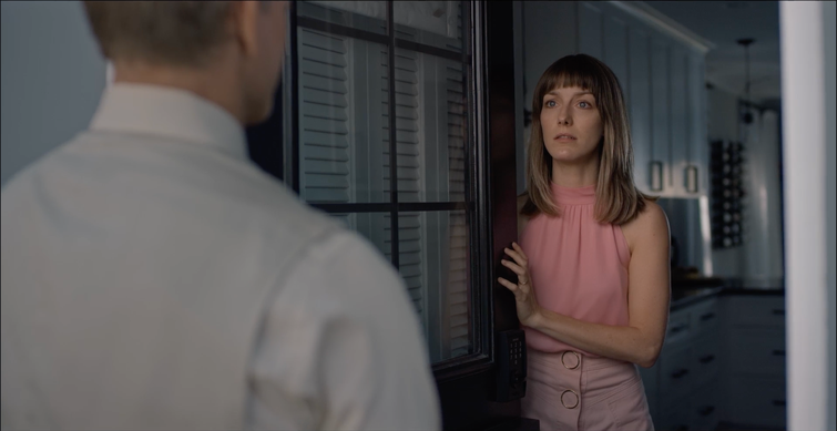 Actress Laura Seay in a scene from the short film The Coupon