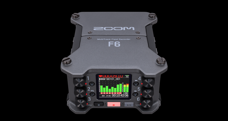 Zoom's F6 Multi-Track Recorder