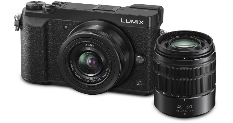 The Panasonic GX80 camera and lens