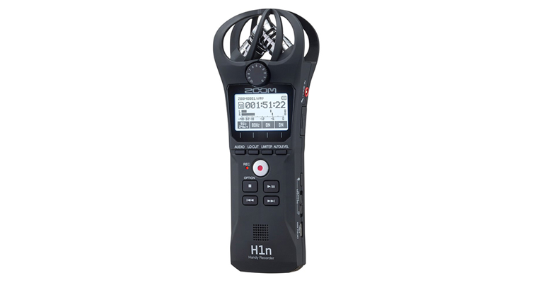 The Zoom H1n field recorder