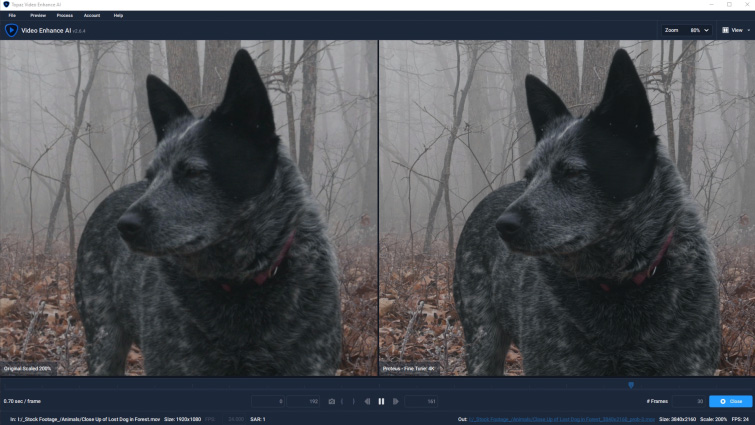 Use AI to Enhance Your Videos - Footage Comparison