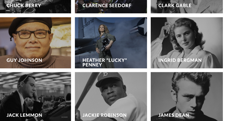 A sample screenshot showing CMG's deceased but still active clientele