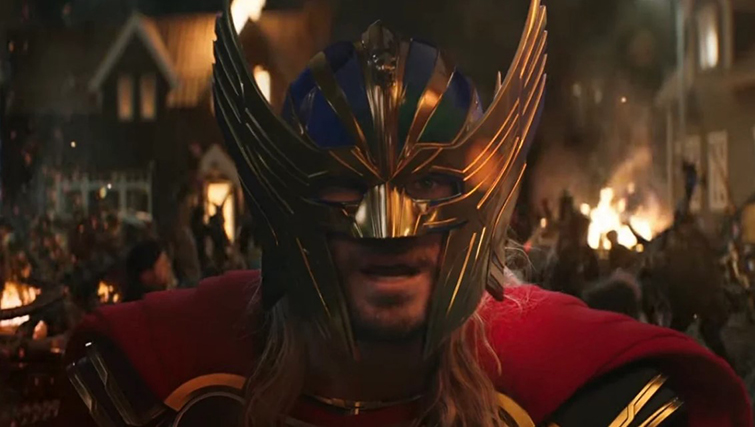 Closeup of a bad CGI example in the movie Thor