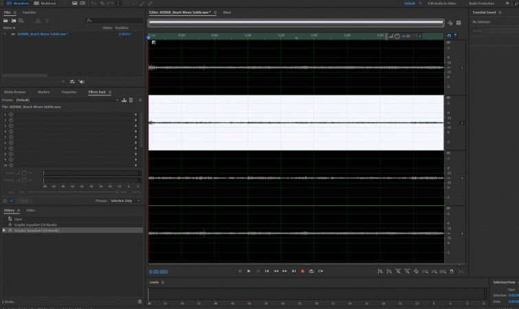 Mix Ambisonics in Audition - Applying Effects to One Channel