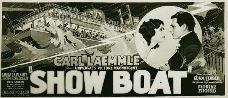 Movie poster for the film Show Boat