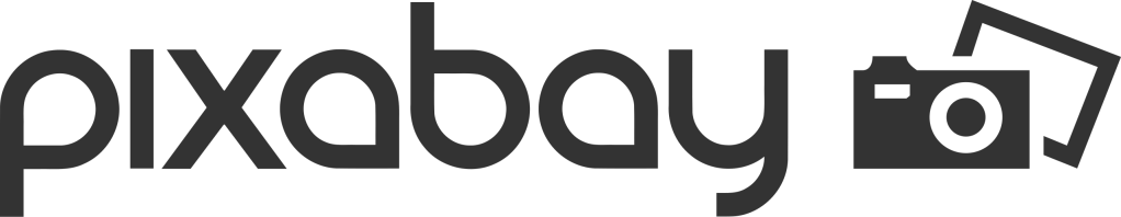 Pixabay logo on a white background